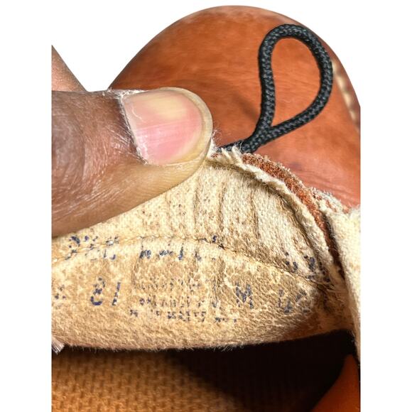 ? Roc Sports US 7 Brown Leather Vibram Sole Vintage Retro Lace-Up Oxford Shoes main image 4